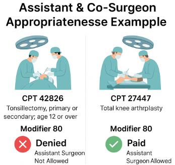 Assistant & Co-Surgeon Appropriateness